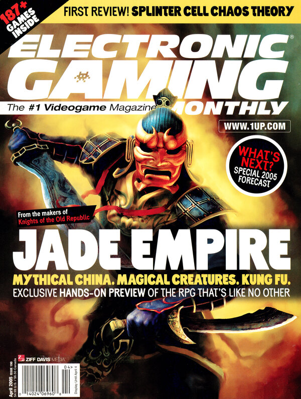 Electronic Gaming Monthly Issue 190 (April 2005) cover